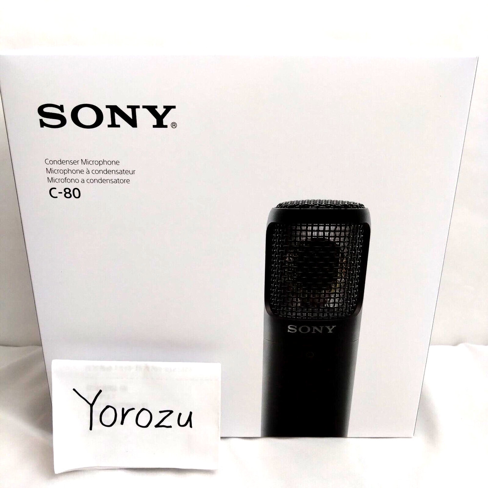 Sony C-80 Condenser Microphone Home Studio Microphone C80 Japan New