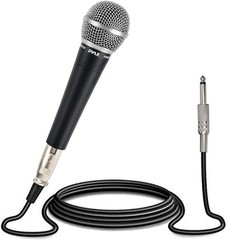 Pyle Handheld Microphone PDMIC58 – Dynamic Moving Coil Cardioid Unidirectional I