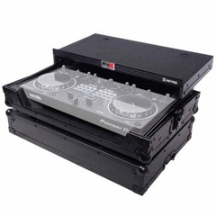 ProX X-DDJREV1LTBL Flight Case Black w Laptop Shelf to fit Pioneer DDJ-REV1