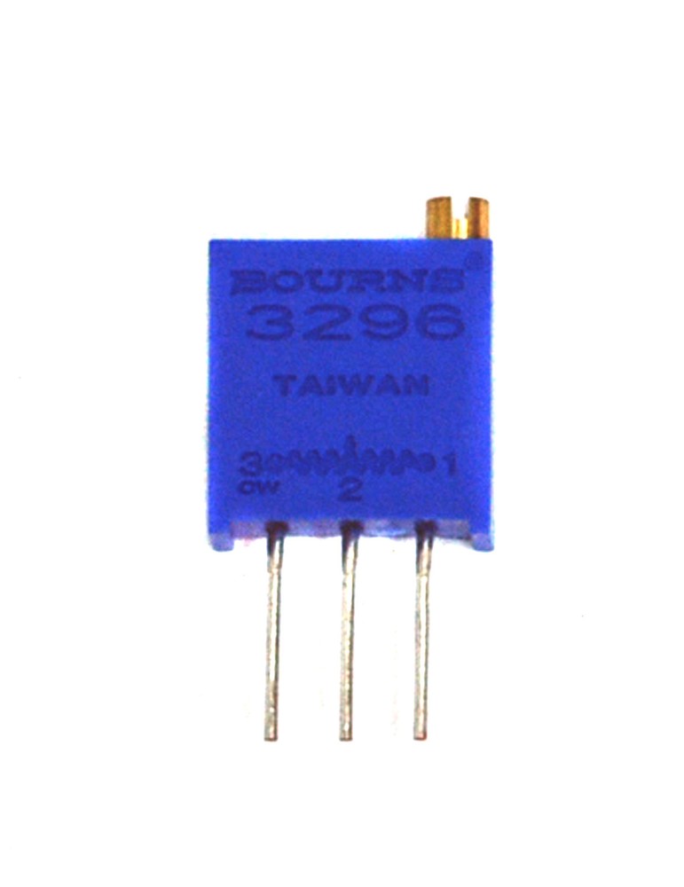 5pc Bourns 3296 3296W 3/8″ Square Trimming Potentiometer 25-turns R= 100Ω ~ 1MΩ