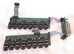 Alesis Adat Digital Recorder Input/Output Board P/N 09-40-1040 Rev C FOR PARTS