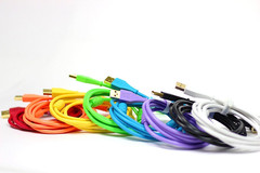 DJ Techtools Chroma Cables Right-Angled USB-A to USB-B Cable | 1.5M / 5 Ft