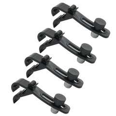 4 Pcs Drum Microphone Clip, Adjustable Microphone Clip, Shock-resistance Drum…