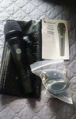 Sterling Audio Dynamic Microphone Black XLR 3 Pin Wired