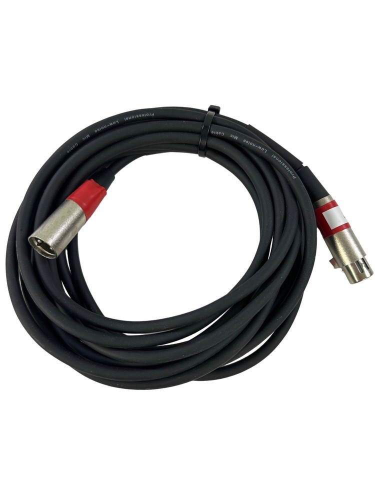 Professional 20ft Low-noise Microphone Audio Cable XLR to XLR