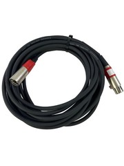 Professional 20ft Low-noise Microphone Audio Cable XLR to XLR