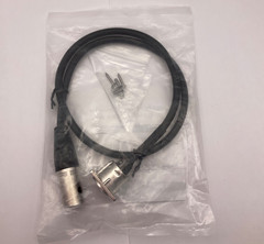 Premium XLR Pass Through cable for Pro Audio Installations (Male to Male)