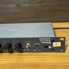 Biamp Advantage 801 Mic Line Mixer 8-Channel Rackmount Pro Audio Not Tested