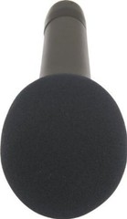 Durable Foam Microphone Windscreen in Red – Lightweight, Fits Most Mics, 1 Count