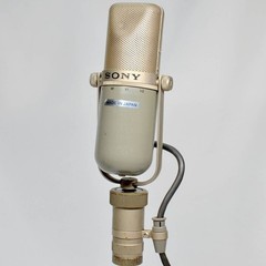 Sony C-37P Vintage Condenser Microphone 1970s Used C-37A Successor Model