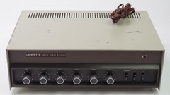 Lafayette PA-25A Solid State Microphone/Phono Amplifier Working
