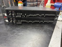 dbx 2231 Dual 31-Band Graphic Equalizer Limiter Rack Mount XLR 2U Tested