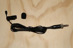 Black Lavalier Lapel Microphone for Sennheiser Wireless Transmitters *NEW*