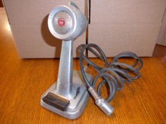 Vintage 1950’s-1960’s Turner 253 Ham Radio Desktop Microphone