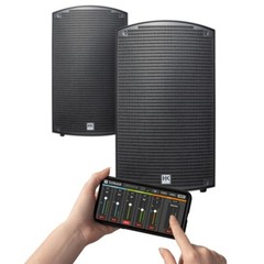 HK AUDIO SONAR 110XI 1600W Total Bluetooth 10″ Speaker PA System Pair with App