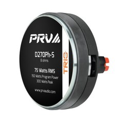4x PRV Audio D270Ph-S 1″ Exit Screw-on Phenolic Compression Driver 8Ohm 150W Max