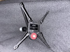Vintage JVC TL-E35 Mic Suspension – Microphone Mount Black Mount Bracket