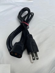 WURLITZER 200 Power cord with oval connector PH-163, New
