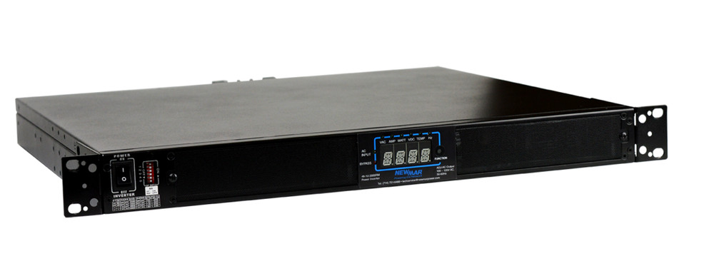 Newmar 2000 Watt Rackmount DC-AC Inverter 48-1U-2000RM 1RU case for 19” Rack