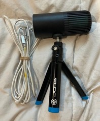 JLab Talk Go USB Cardiod Omni Directional Plug n Play Podcast Single Microphone