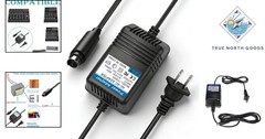 17.5V AC Power Adapter with 3-Pin Connector for Mixers and Audio Equipment