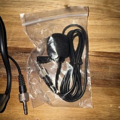 Kimafun Wireless Microphone Set 2.4G Mini Plug N Play KM-G102 Headset & Lapel