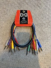 Hosa CSS-801 8-channel 1/4-inch TRS Male Snake – 3.3 foot