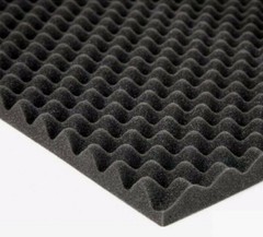 39×78″x1.5″ Self Adhesive Egg Crate Acoustic Foam Soundproofing Studio Car Audi