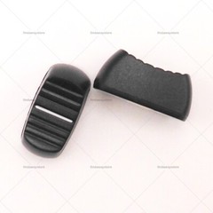 10pcs Fader Knob Cap 23.2mmLx12mmW For Behringer Mixer hole 4mm(Black)