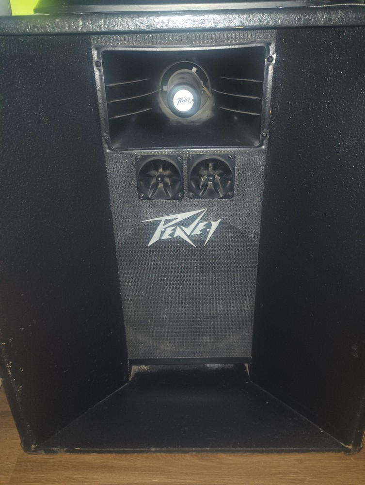 Peavey Messenger M100 Portable PA Speakers Refurbished And Clean , 2 speakers