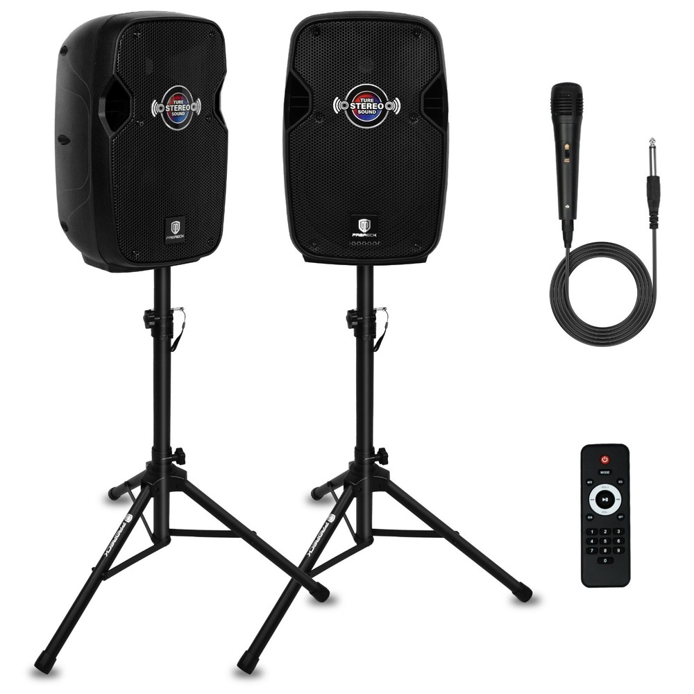 PRORECK Impact 10 800W 10″ Bluetooth PA Speaker System for Party Karaoke