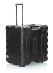 Gator Cases Pro Series Rotationally Molded 8U Rolling Rack Case – 19″ Depth