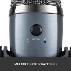 Logitech for Creators Blue Yeti Nano USB Microphone for Gaming, Streaming,