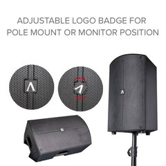 Avante Audio A12X 1200W Achromic X Series 12″ 2-Way Active Loudspeaker w/DSP ADJ