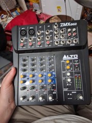 Alto Professional ZMX122FX 8-Channel Analog Mixer – No Power Cord Included