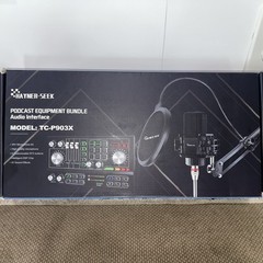 Hayner-Seek Podcast Equipment Bundle Audio Interface Model TC-P903X. New in Box