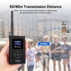 Retekess Wireless Tour Guide System Assisted Listening 10Receiver Meeting Church