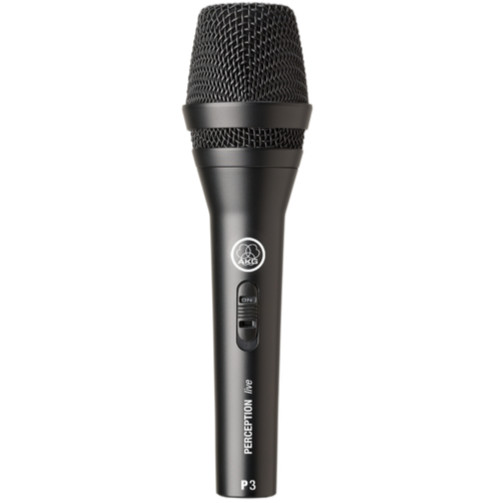 AKG P3S Handheld Dynamic Microphone Cardioid XLR Vocal Instrument Mic