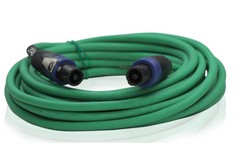 Speakon Cables 25 FT 2 PACK 12 AWG Wires -FAT TOAD Speaker Cords Pro Audio Stage