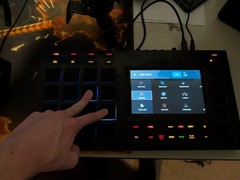 AKAI Professional MPC Touch Pad Music Production Controller With Power Supply.