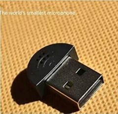 Omnidirectional Mini USB Mic for Skype & Voice Recognition – Portable Design