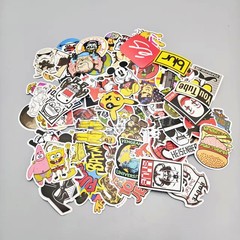 100 Skateboard Stickers Bomb Vinyl Laptop Luggage Decals Dope Sticker US STOCK