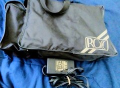 ROSS 4×4 4-Track Mixer Recorder Deck Cassette Player w/Power Supply and Case