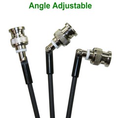 2Pcs UHF 1/4 Wave Antennas Q9 BNC Connectors for Shure Series Wireless Receiver