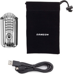 Samson Meteor Mic USB Condenser Podcasting Podcast Recording Desktop Microphone