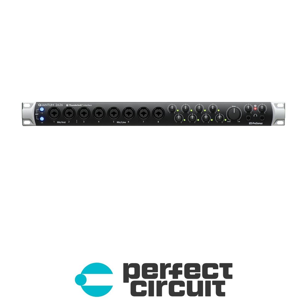 Presonus Quantum 2626 Thunderbolt 3 AUDIO INTERFACE – USED – PERFECT CIRCUIT