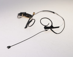 DPA d:fine 4188 Slim Directional Flex Earset Mic, 120 mm Boom, Black, MicroDot
