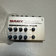 Nady MM-242 Stereo Mini Mixer Perp Four Channel (mm242)