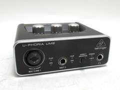 Behringer U-PHORIA UM2 Single Channel Audio Interface – Black
