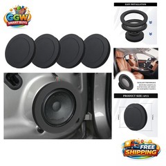 Waterproof Speaker Foam Enhancer – 6.5″ Rings for Superior In-Car Audio